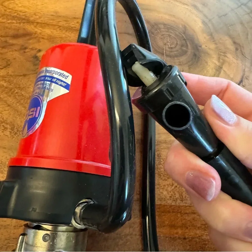 Keg Pump Red